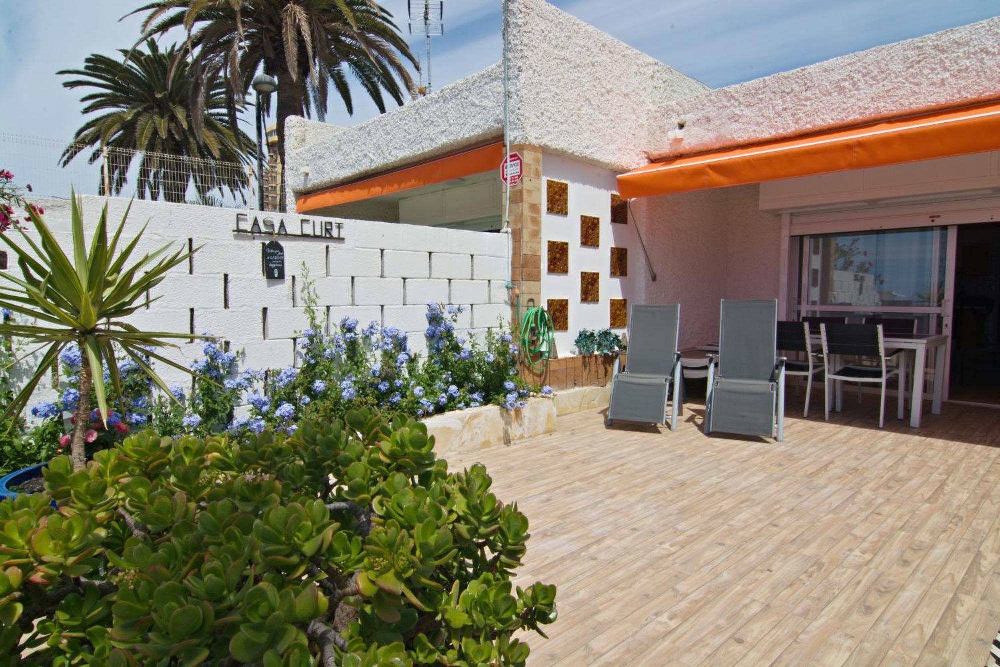 Villa Casa Curt, vista mar y playa Arona  Exterior foto