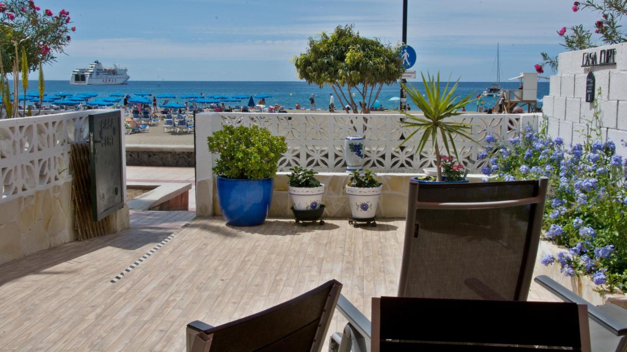 Villa Casa Curt, vista mar y playa Arona  Exterior foto